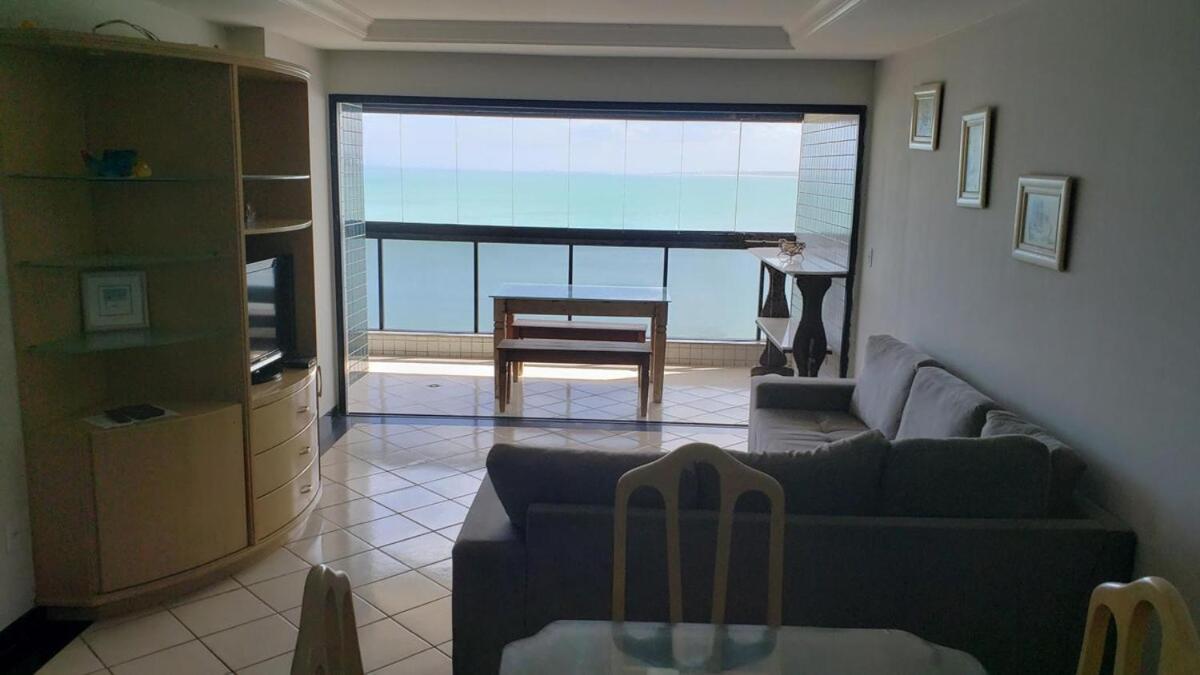 Guarapari Praia - 3 Quartos Frente Mar Ed O Mar Prata מראה חיצוני תמונה